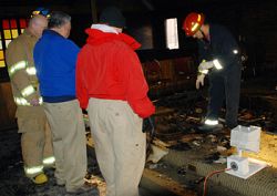  Early morning blaze damages St. Therese Church