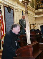 Bishop Wester offers invocation for Senate