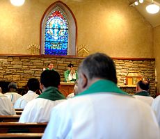 Clergy Convocation provides priests with learning, fellowship