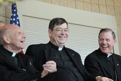 Diocesan Pastoral Center Staff Members Offer Memories, Say Farewell to Archbishop Wester