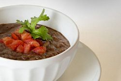 CRS Rice Bowl recipe: Black Bean Soup from Guatemala