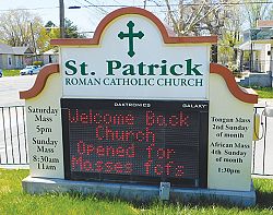 Shaken and soul-stirred: St. Patrick parishioners rejoice as church reopens after earthquake damage