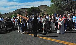 People of many faiths make Way of the Cross in St. George