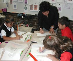Blessed Sacrament Catholic Elementary/Middle Schools receive an Artist in Residence grant 