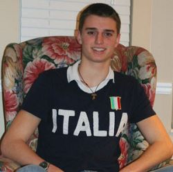 Italian student comes to Murray to learn English