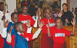 African community celebrates Mass with bishop