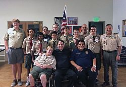 Scouts Complete Workshop on the Sacraments