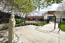 Religious statuary sought for garden at homeless center