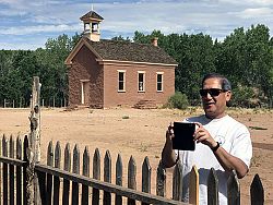Bishop Solis Visits Historic Utah Sites