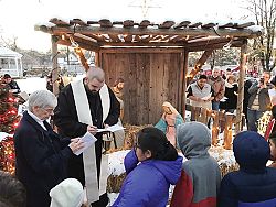 Nativity Scene Brings Meaning of Christmas to Community