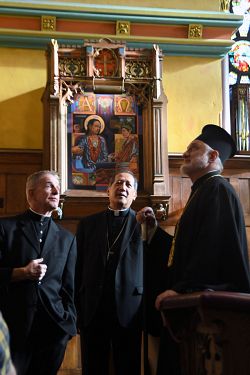 Greek Orthodox Archbishop Visits Cathedral