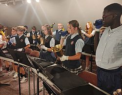 Hand bell choir for adults being added at St. Vincent's