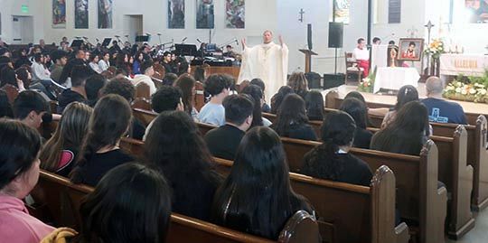 Hundreds of youth gather for Carlo Acutis Apostolate youth rally