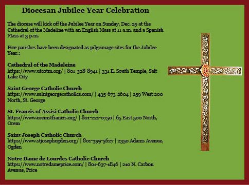 Diocesan plans for Jubilee Year