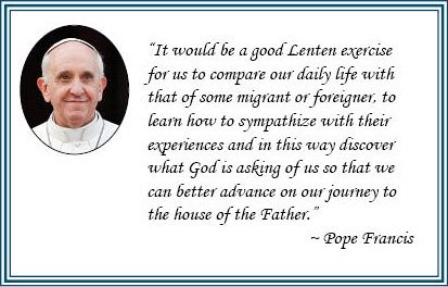 Pope Francis' Lenten message