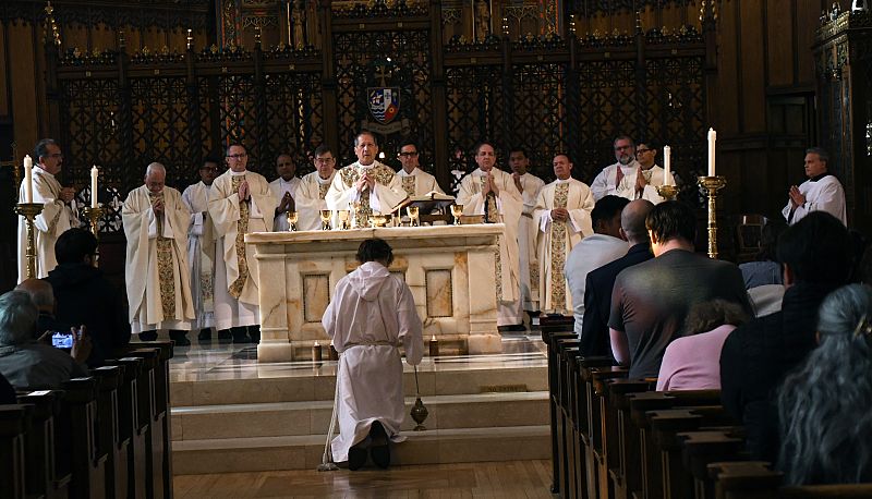 Bishop Solis celebrates Mass of Thanksgiving for the election of Pope Leo XIV