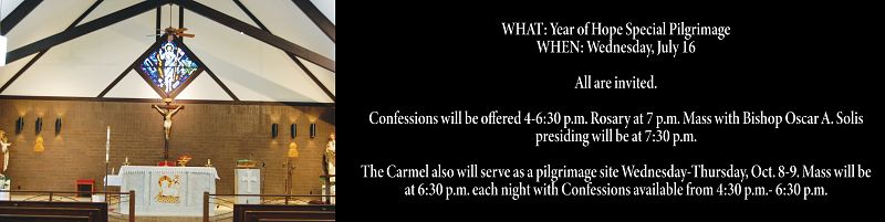 Carmelite monastery in Holladay a special pilgrimage site